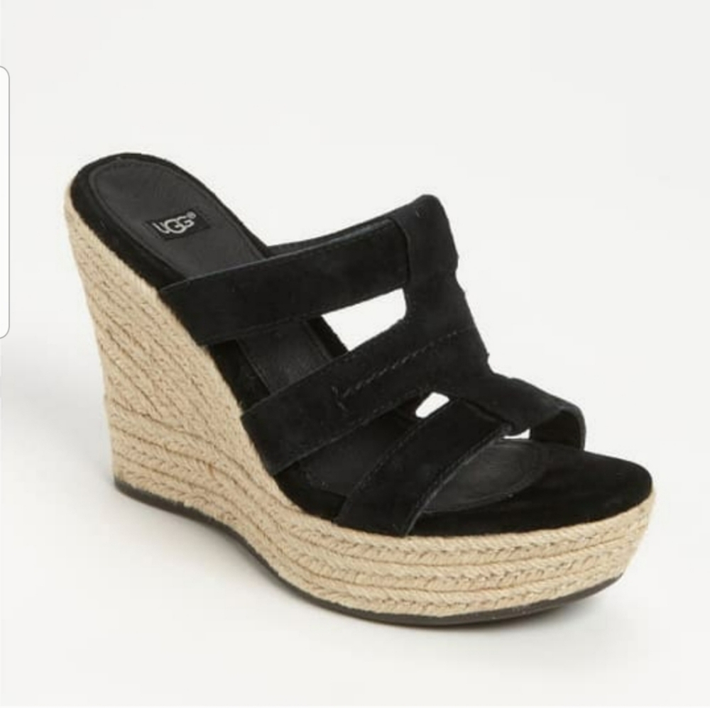UGG Australia Tawnie Suede Platform sandals